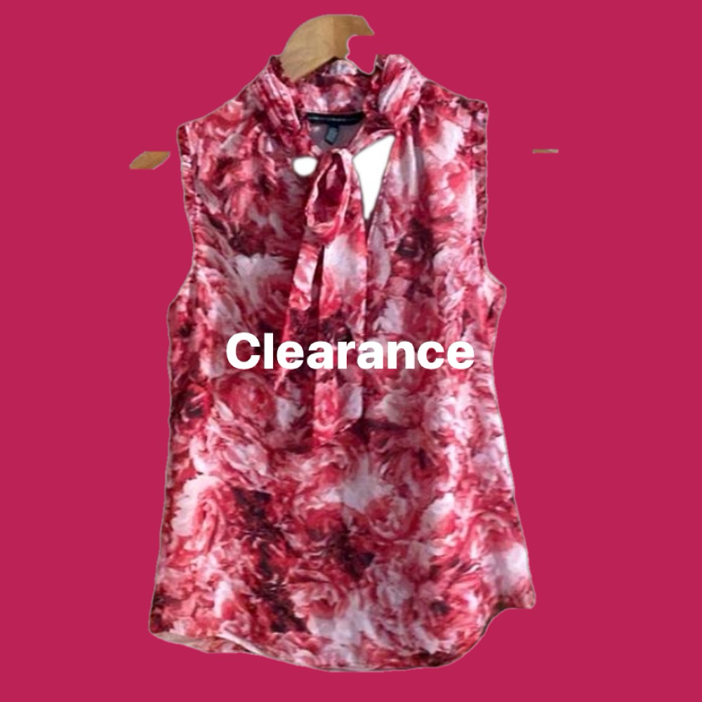 White House Black Market Sleeveless Blouse